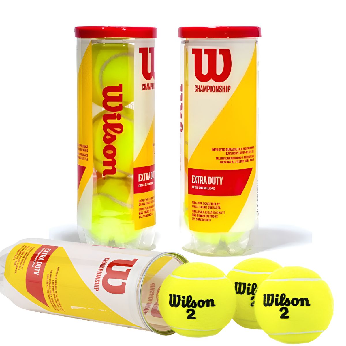 Tubo Pelotas Wilson Extra Duty