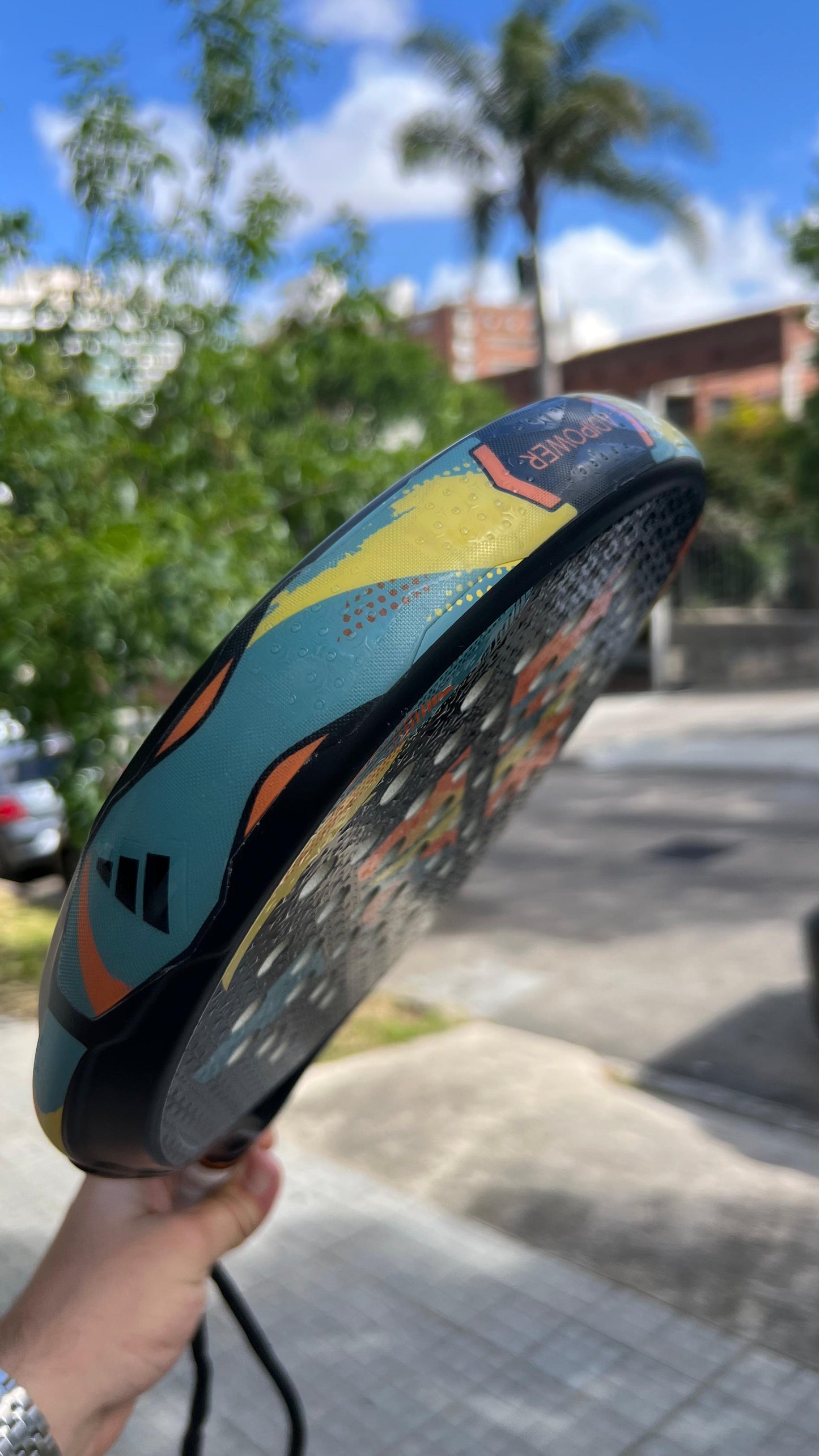 Paleta Adidas Adipower W Team + Funda