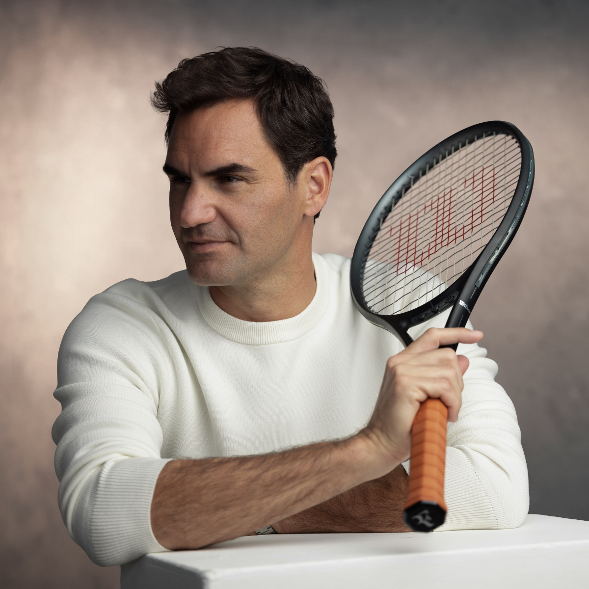 Grip Wilson Roger Federer Premium Brown
