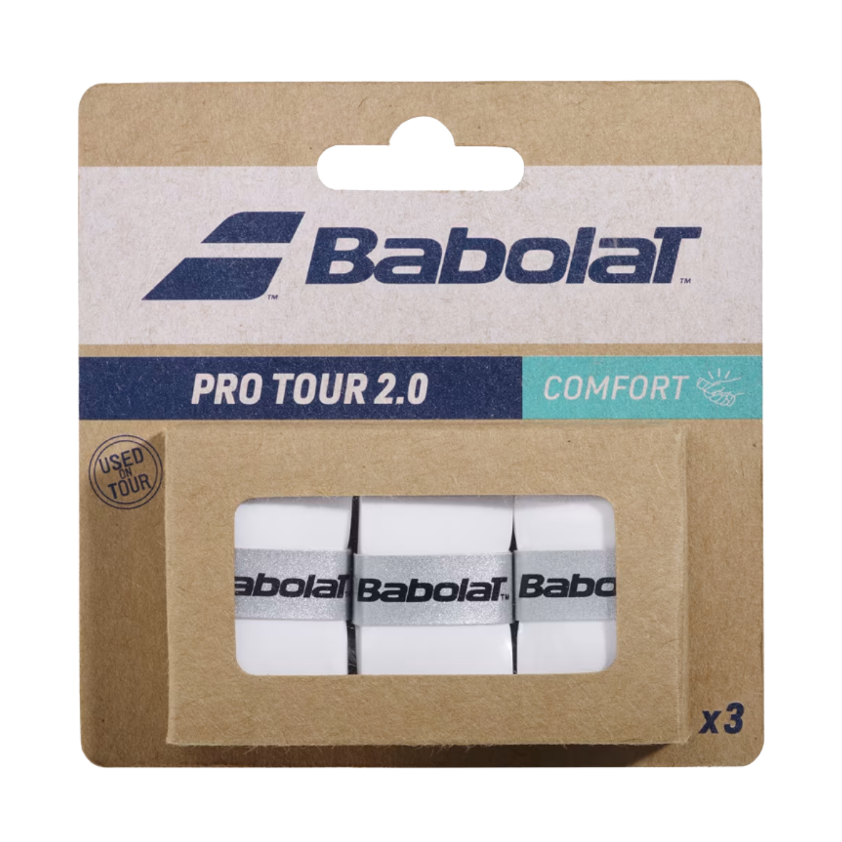 Pack x 3 Overgrip Babolat Pro Tour Comfort 2.0