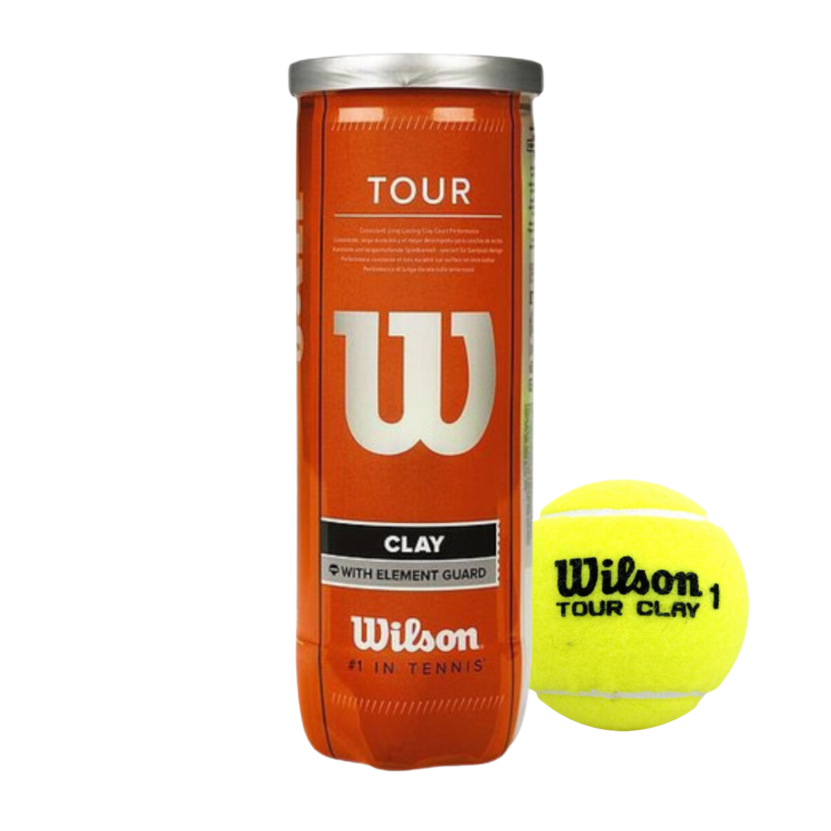 Tubo Pelotas Wilson Tour Clay Tenis