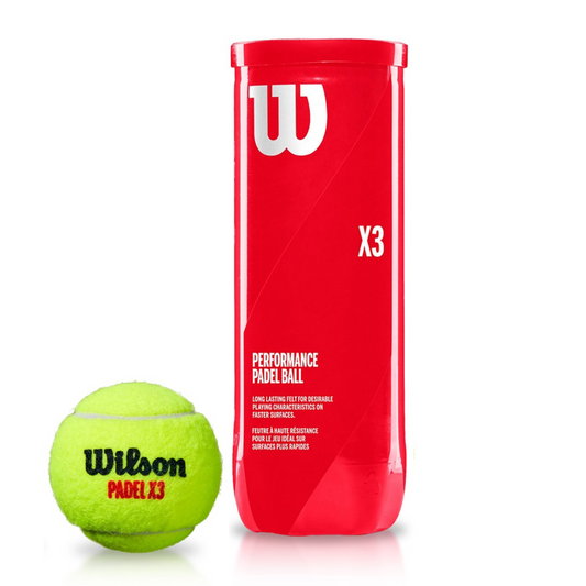 Tubo Pelotas Padel Wilson X3