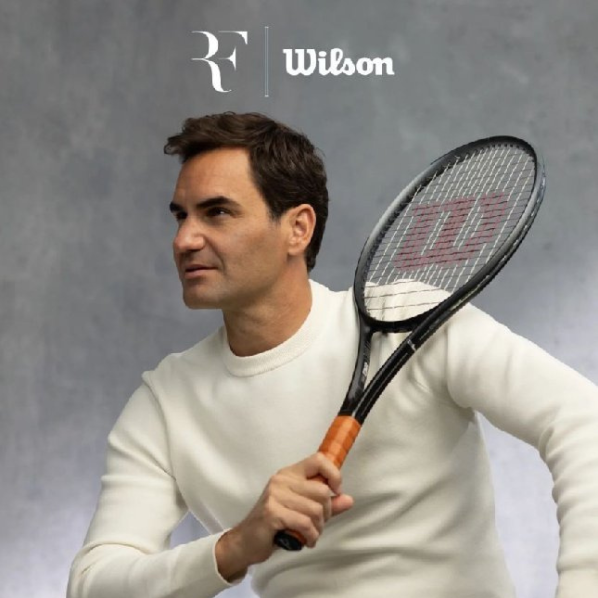 Grip Wilson Roger Federer Premium Brown