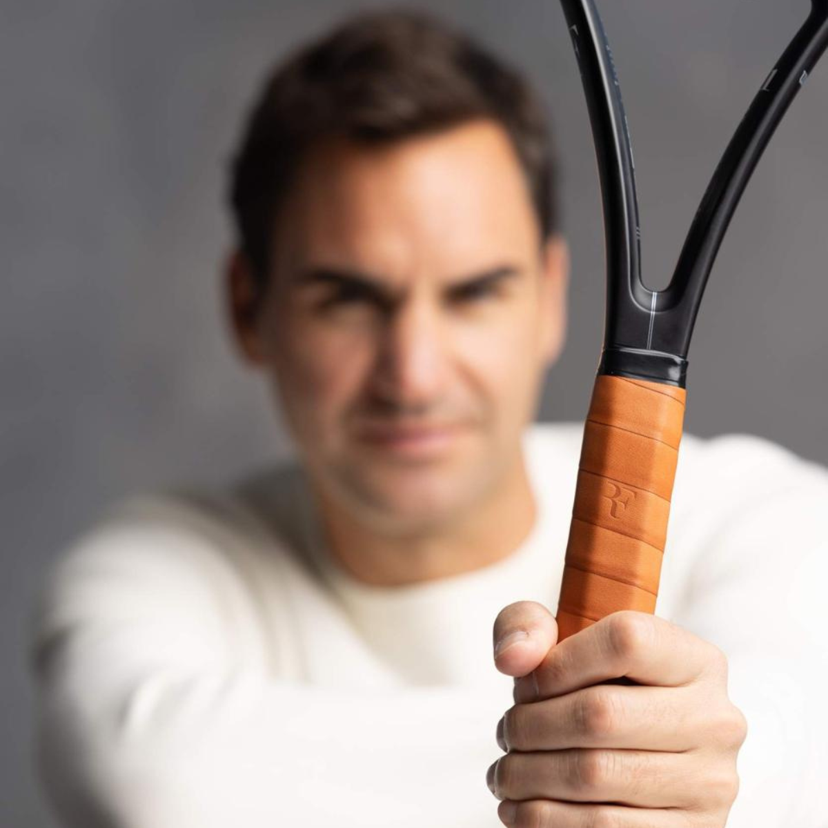 Grip Wilson Roger Federer Premium Brown
